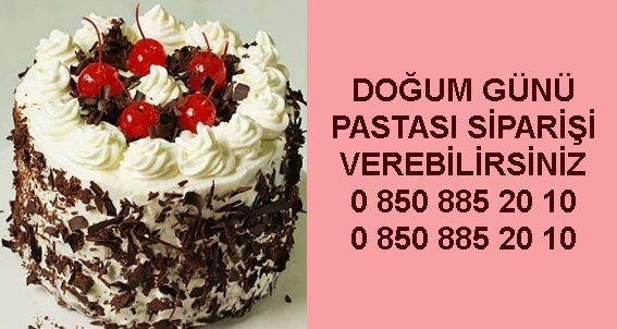 Kars Vişneli Baton yaş pasta doğum günü pasta siparişi satış